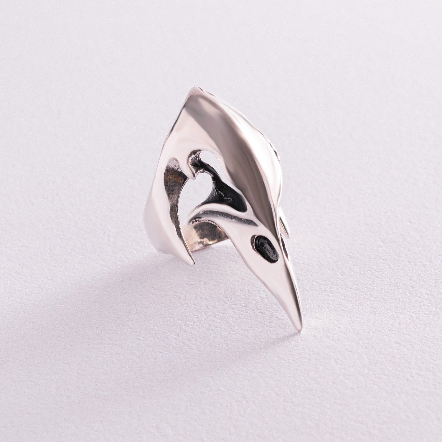 

Серебряное кольцо 11713 Оникс 19.5