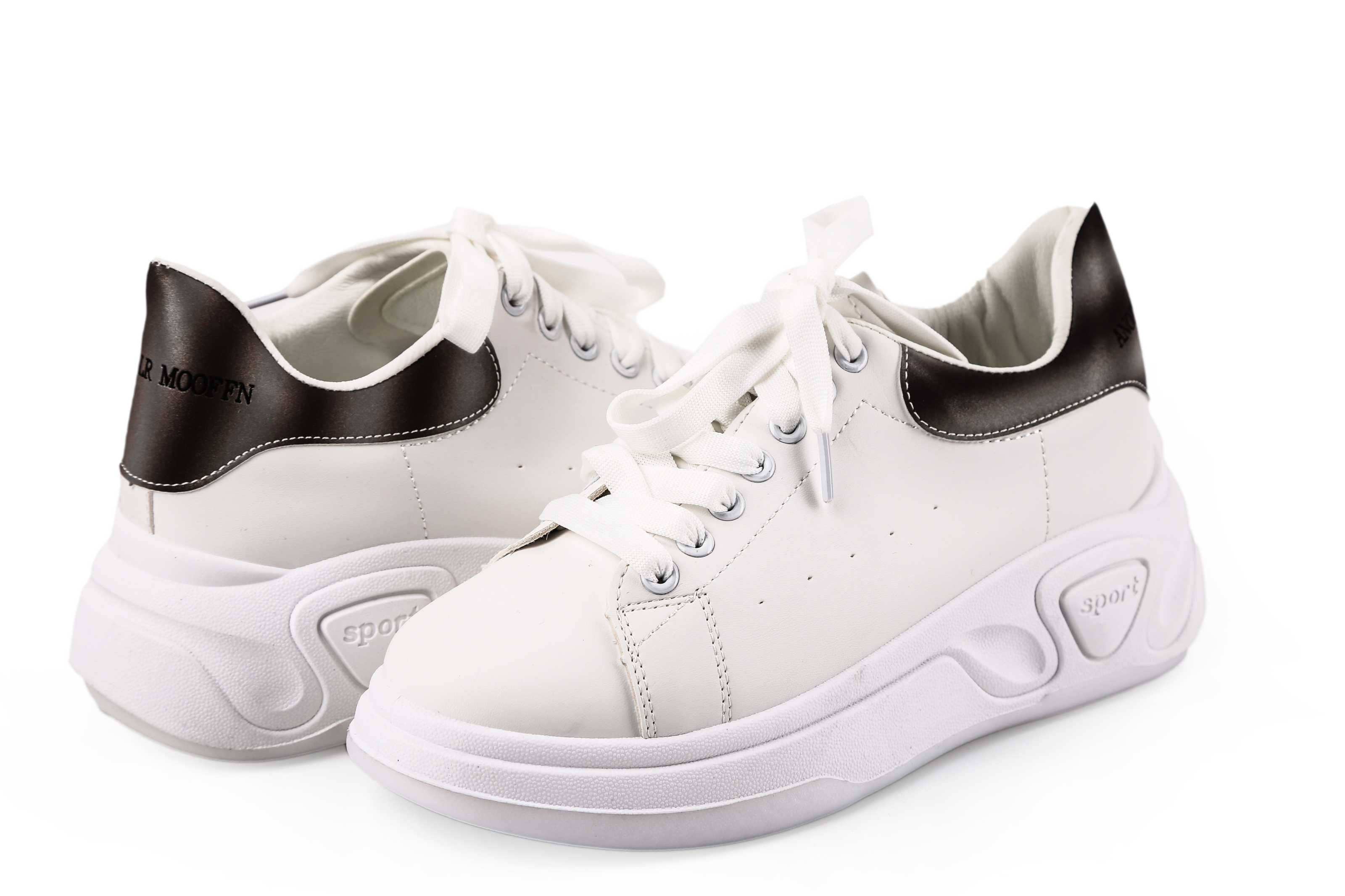 

Кеди ERRA 5508AWHITE-BLACK 38 Білий