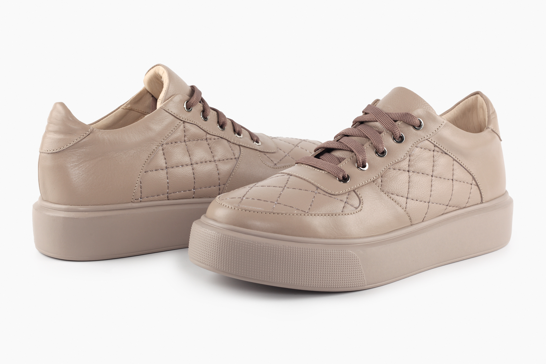 

Кеди 5183BEIGE-K 38 Бежевий