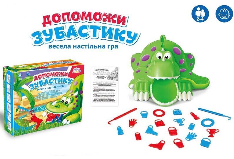 

Настольная игра Помоги зубастику UKB-B0005