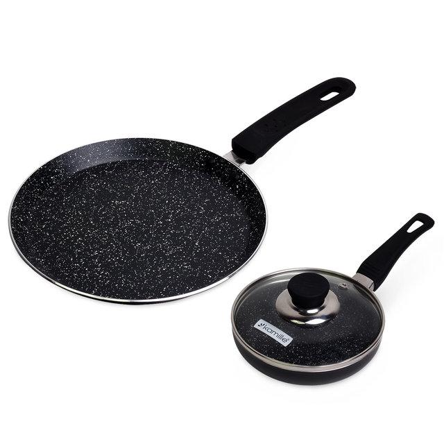 

Набор сковород с мраморным покрытием Kamille KM-0615-MR