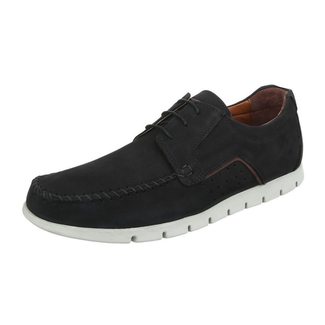 

Туфли мужские COOL WALK. Португалия casual 44 Черный. Кожа. (BBY-008-black!44 - 13411)