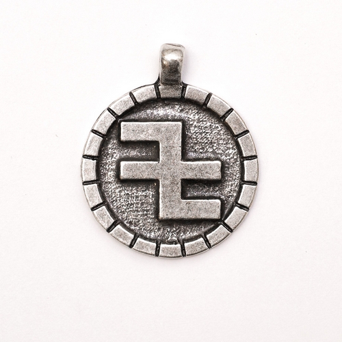 

Амулет кулон Славец Semantic Jewelry Серебрение 2.5 x 3.0 x 0.2 см