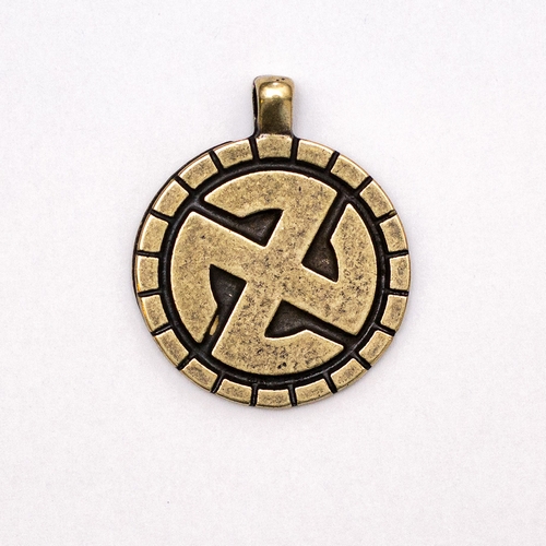 

Амулет кулон Сваор Semantic Jewelry Бронзовое покрытие 2.5 x 3.0 x 0.2 см