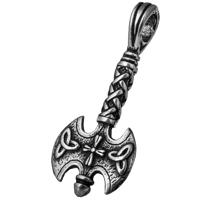 

Амулет кулон Боевой Топор Лабрис Semantic Jewelry Серебрение 4.2 x 1.8 x 0.4 см