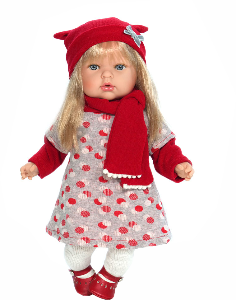 

Кукла Nines d`Onil Tita в красной шапочке в коробке (8435054360725)