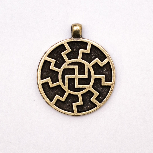 

Амулет кулон Перуница Semantic Jewelry Бронзовое покрытие 2.5 x 3.0 x 0.2 см