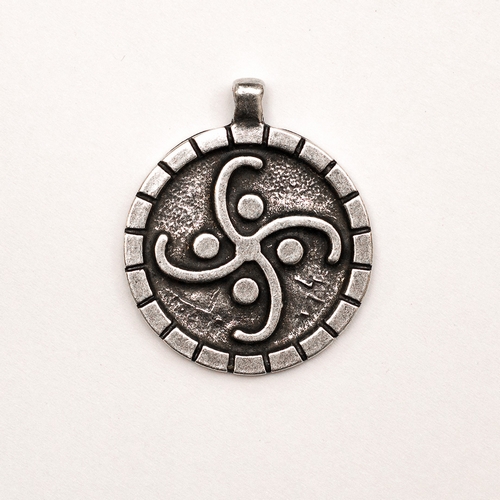 

Амулет кулон Коловрат Воздушный Semantic Jewelry Серебрение 2.5 x 3.0 x 0.2 см