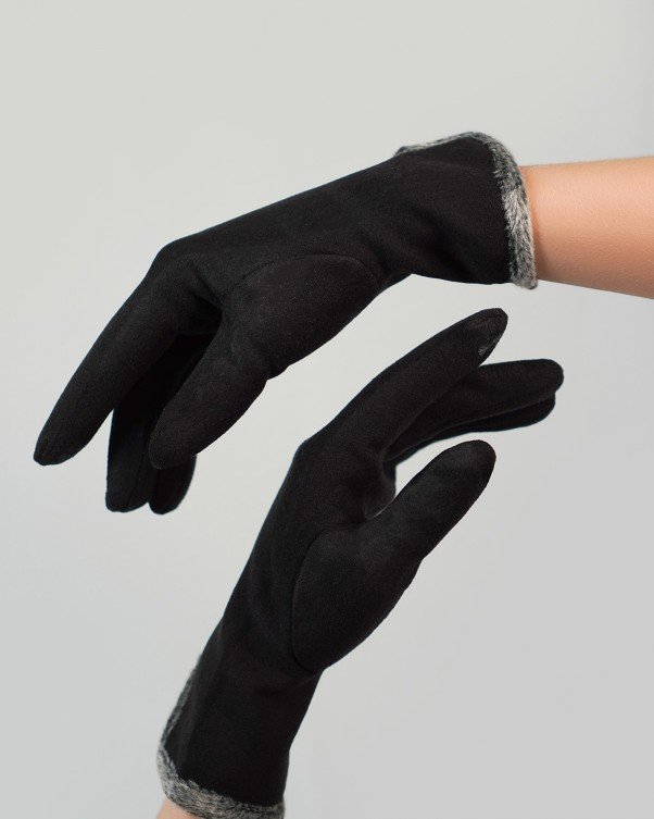 

Женские перчатки ISSA PLUS PE-05 8 черные