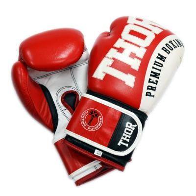 

Боксерские перчатки Thor Shark 14oz Red (8019/02(Leather) RED 14 oz.)