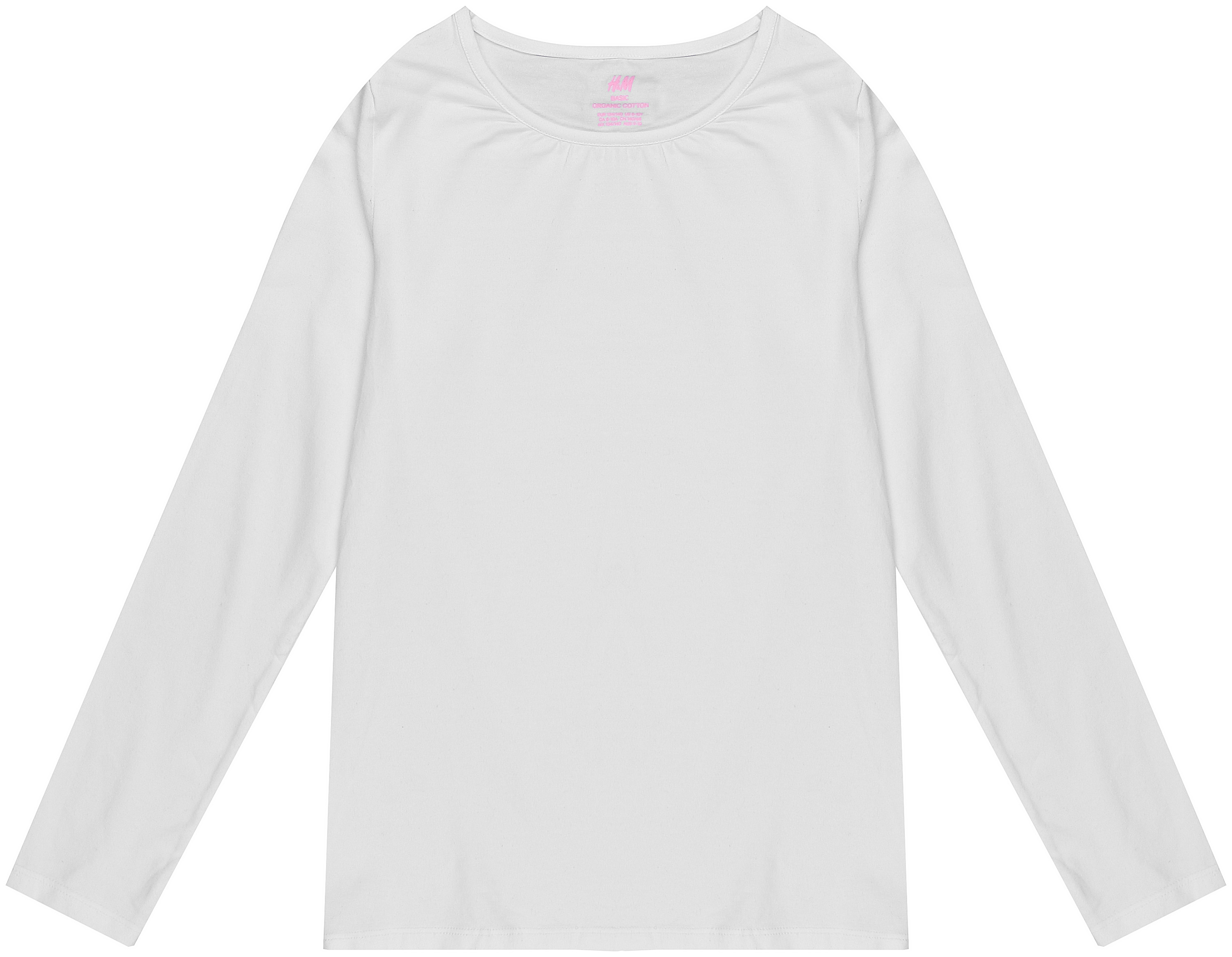 

Футболка с длинными рукавами H&M 6204249 110-116 см Белая (hm08138700343)