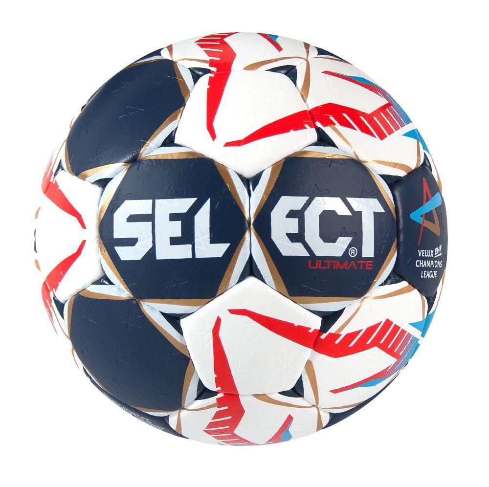 

Мяч гандбольный Select Ultimate Champions League Match men №2 White-Blue