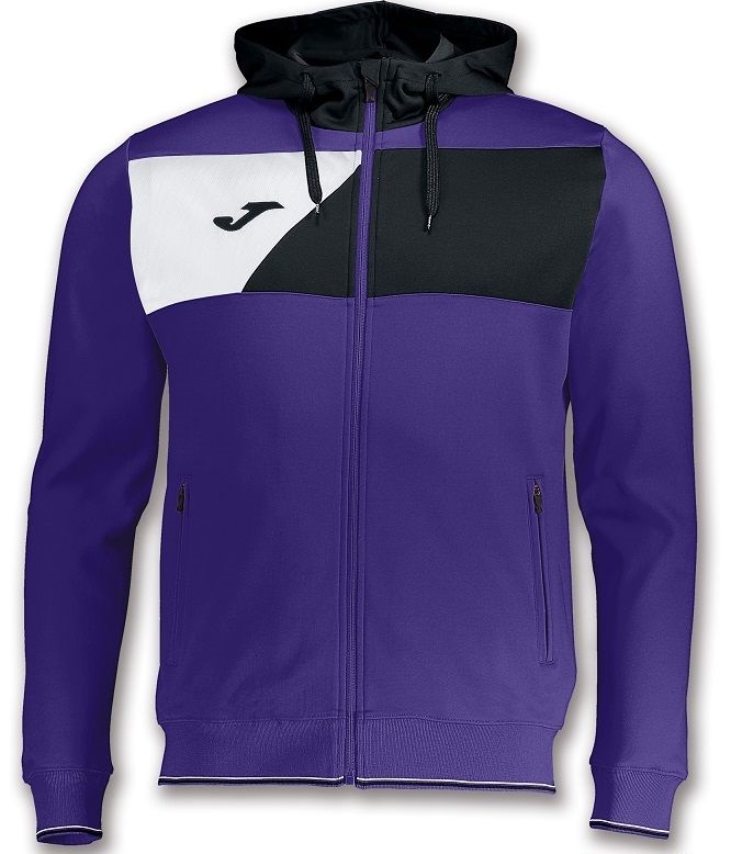 

Олимпийка (мастерка) Joma CREW II фиолетово-черная L 100615.551