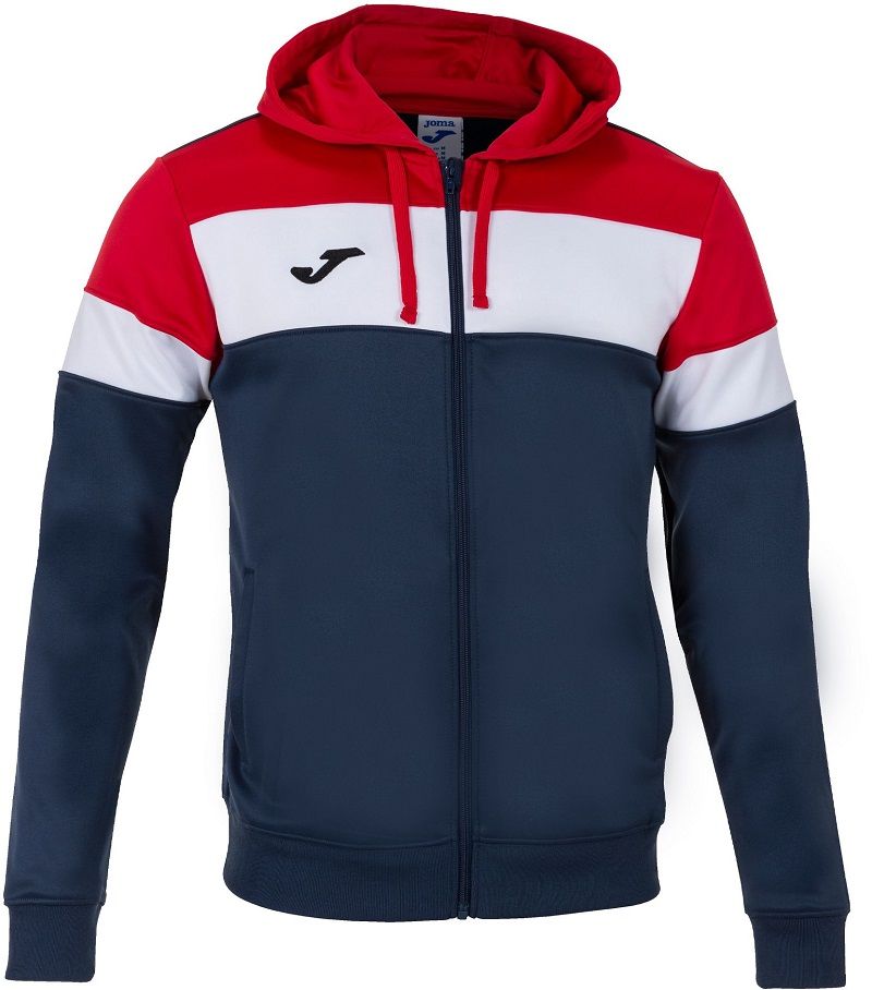 

Олимпийка (мастерка) с капюшоном Joma CREW сине-красная 2XL 101537.336