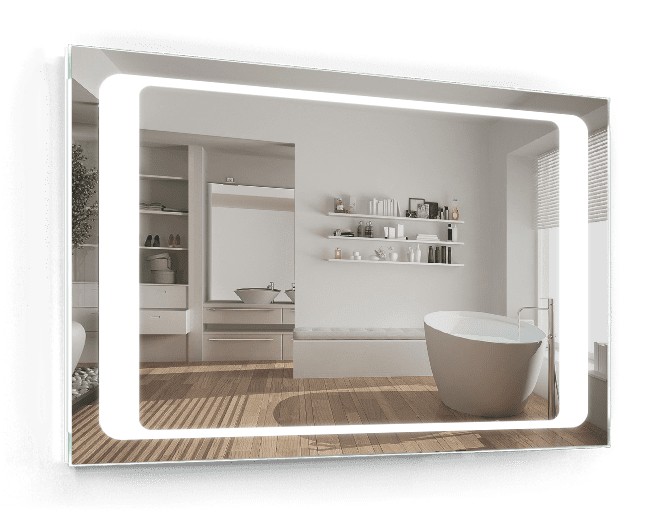

Зеркало в ванную IP67 с подсветкой Smart Mirror сенсорное Verona SK 80х60см влагостойкое