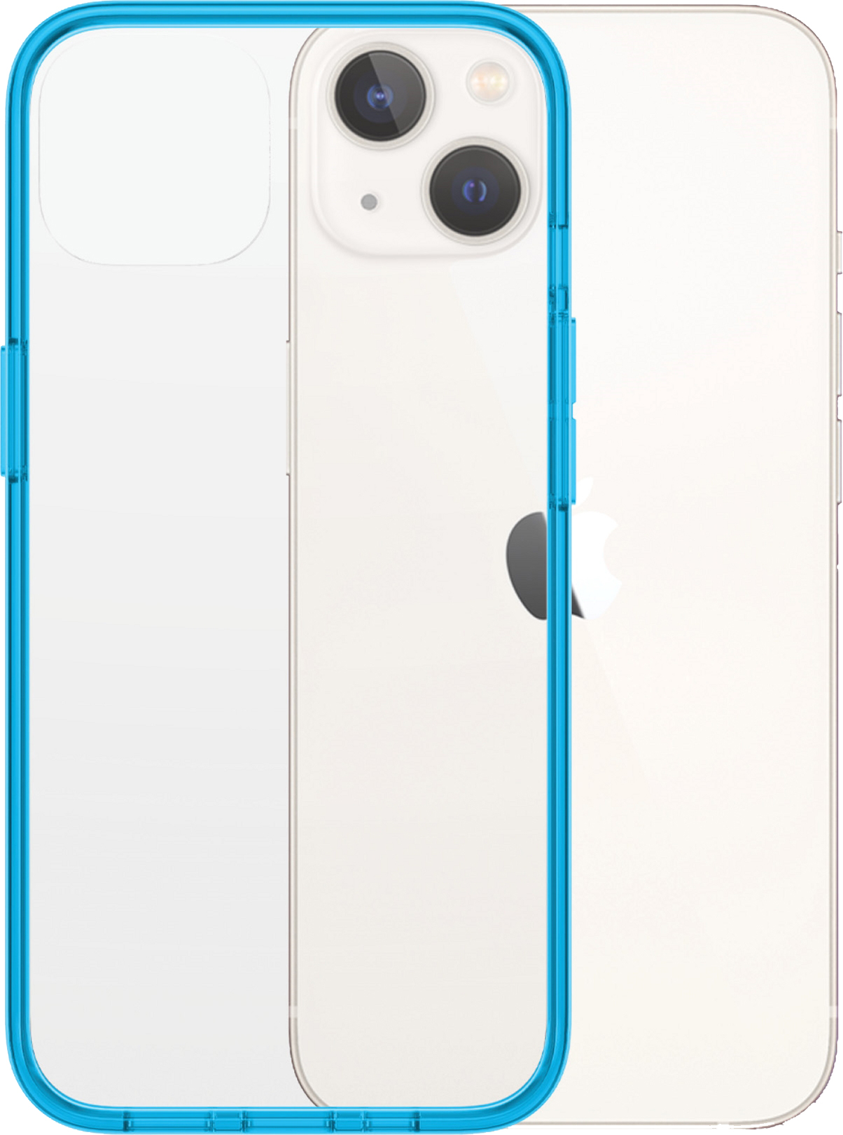 

Панель Panzer AntiBacterial ClearCase для Apple iPhone 13 Bondi Blue
