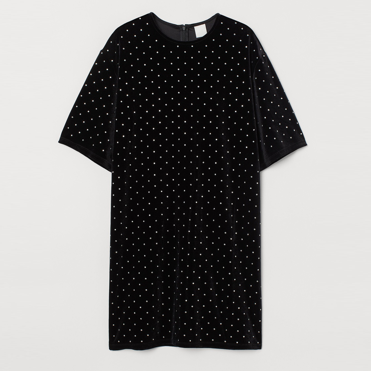 

Платье H&M 0946800_стразы S Черное