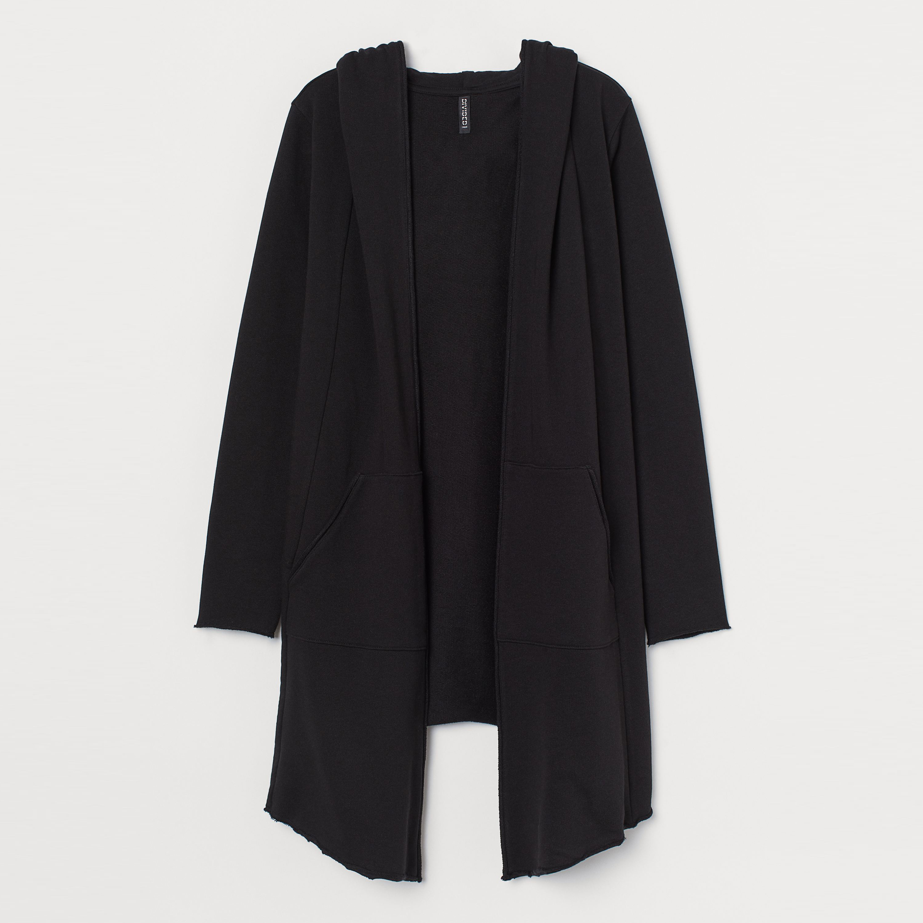 

Кардиган H&M 0922203_с капбшоном M Черный