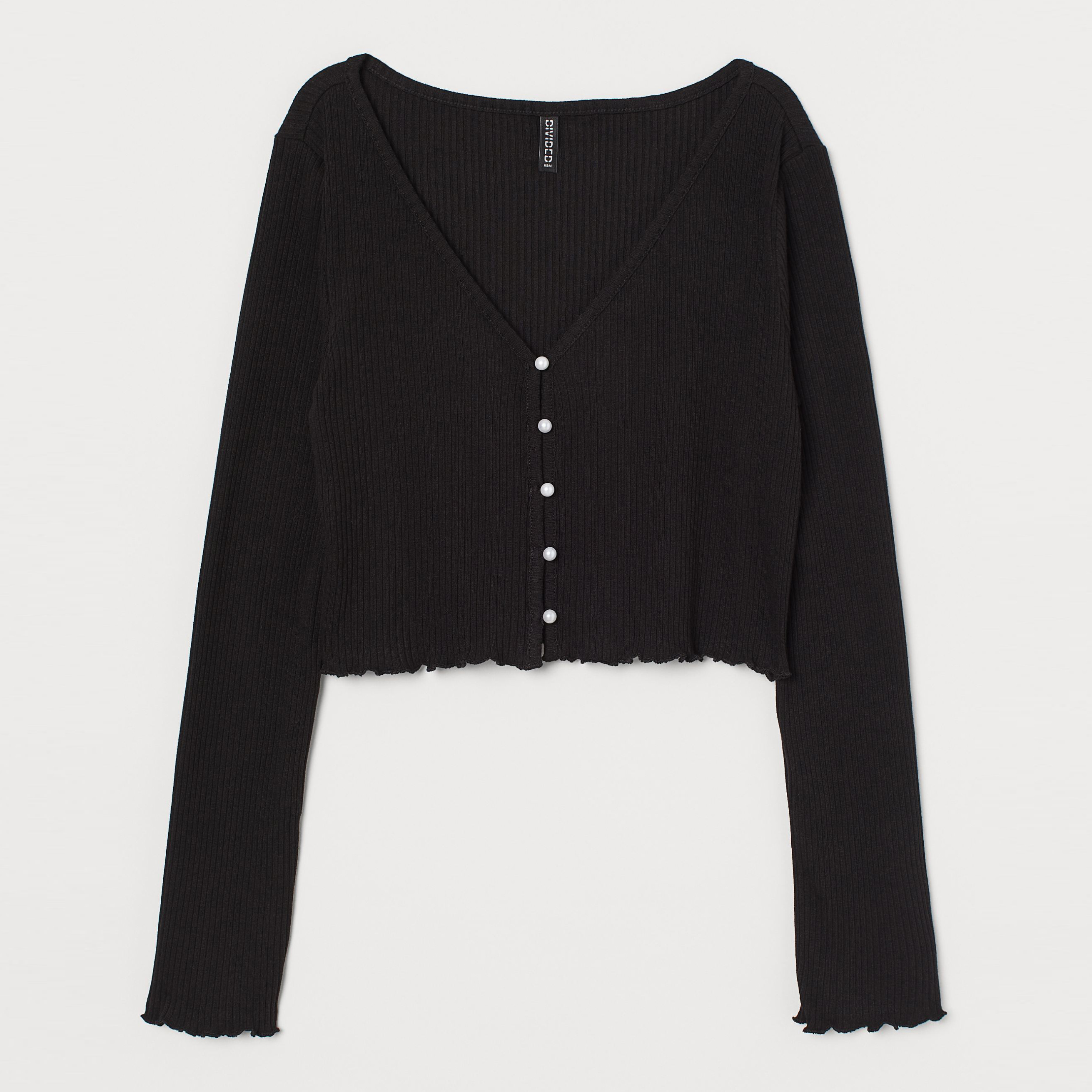 

Кардиган H& 0922109_пугов.бусинк  Черный, Кардиган H&M 0922109_пугов.бусинк M Черный