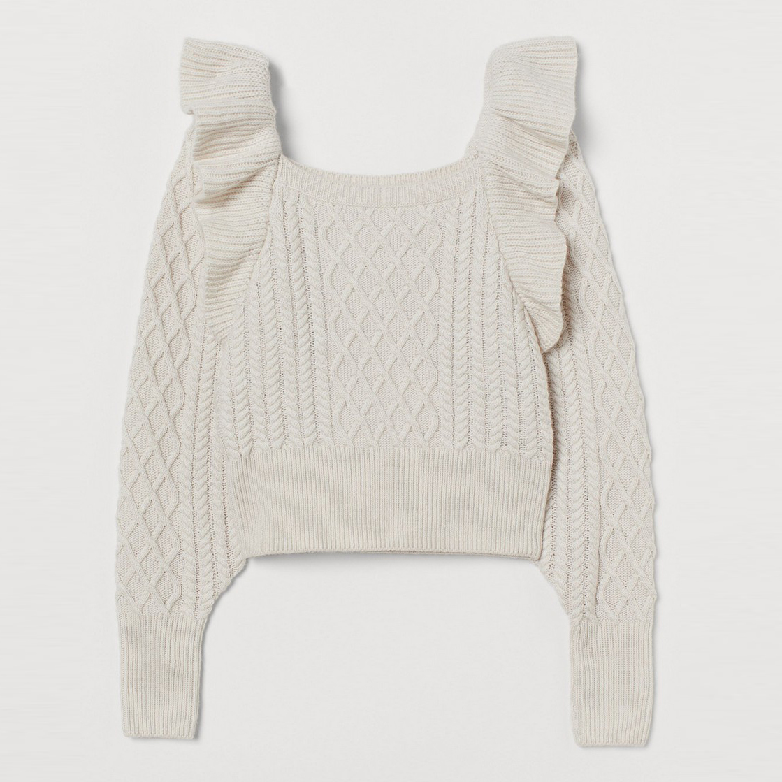 

Джемпер H&M 0918525 L Белый