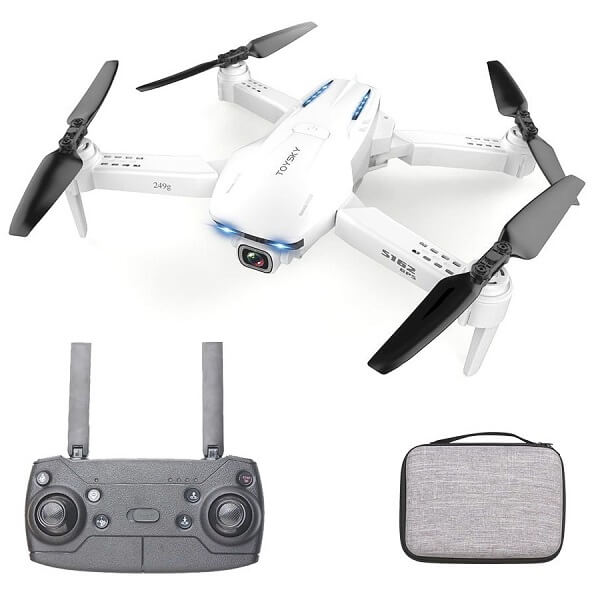 

Квадрокоптер ToySky S162 с 4K и HD камерами GPS барометр до 500м 18 минут Серый