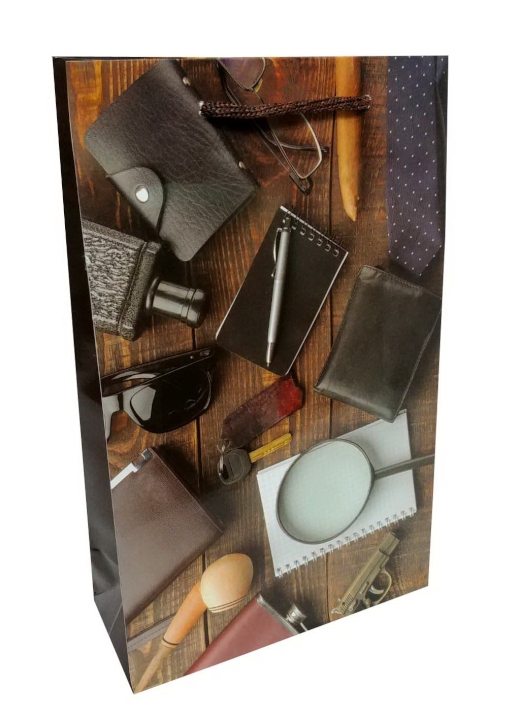 

Пакет ламинированый 150грм, "For men №2" 30*45*13 6 шт. в уп. 5033