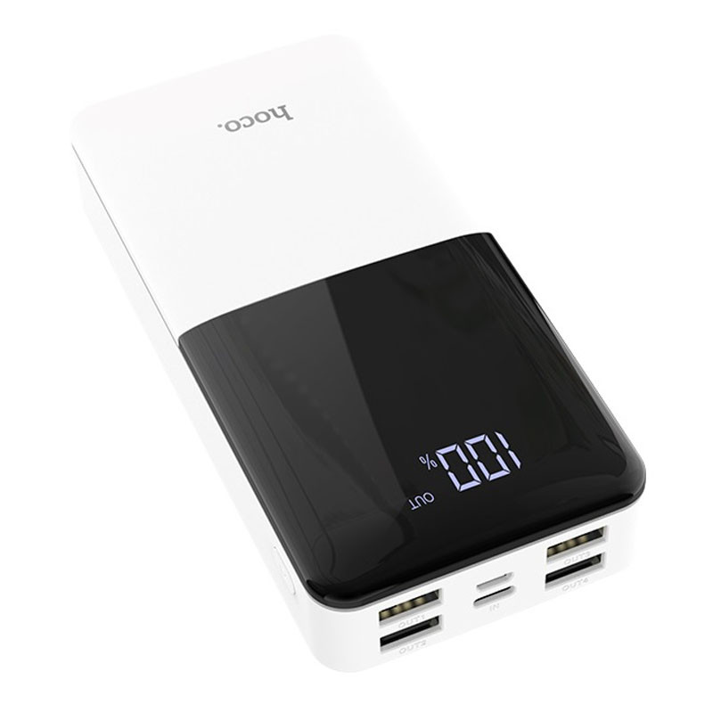 

Портативное зарядное устройство Power Bank Hoco J42A High 20000 mAh Белый