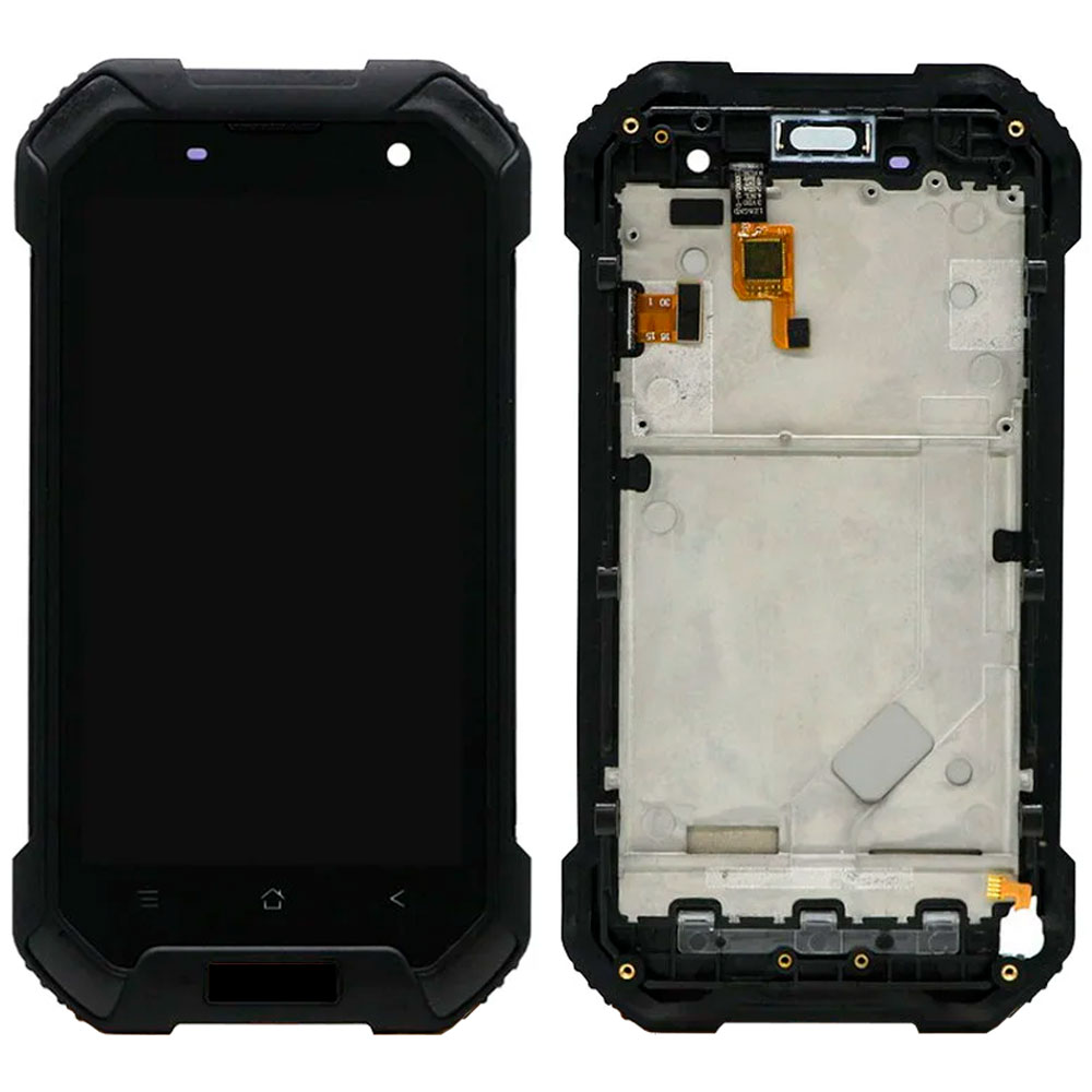 

Дисплей Blackview BV6000s с тачскрином (High Copy) в рамке