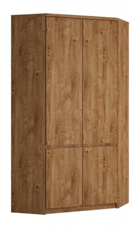 

Вместительный угловой шкаф-купе для спальни Fribo Meble Wójcik 95x200x95 085276