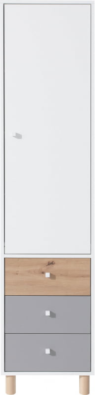 

Стеллаж в молодежную комнату Faro Meblar 45x190x40 085128