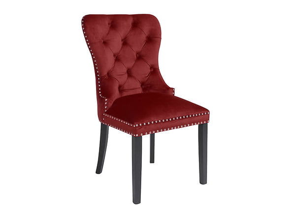 

Стул в стиле гламур для столовой и гостиной Charlot Black Red White 56x100x47 (TRADE/KRZ_CHARLOT) 085084