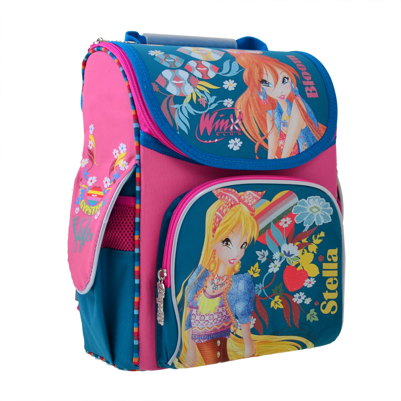 

Рюкзак шкільний каркасний 1 Вересня H-11 Winx mint, 33.5*26*13.5 (555188)