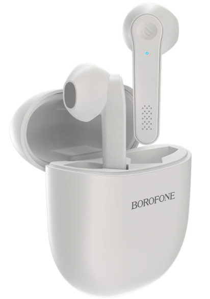 

Беспроводные Bluetooth наушники Borofone BE49 Serenity TWS (Белый)