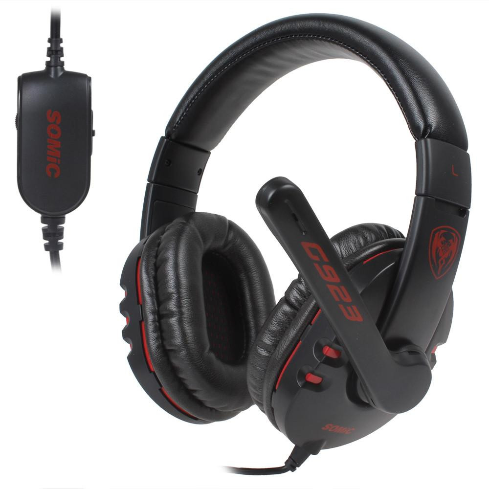 

Наушники SOMIC G923 Black с микрофоном