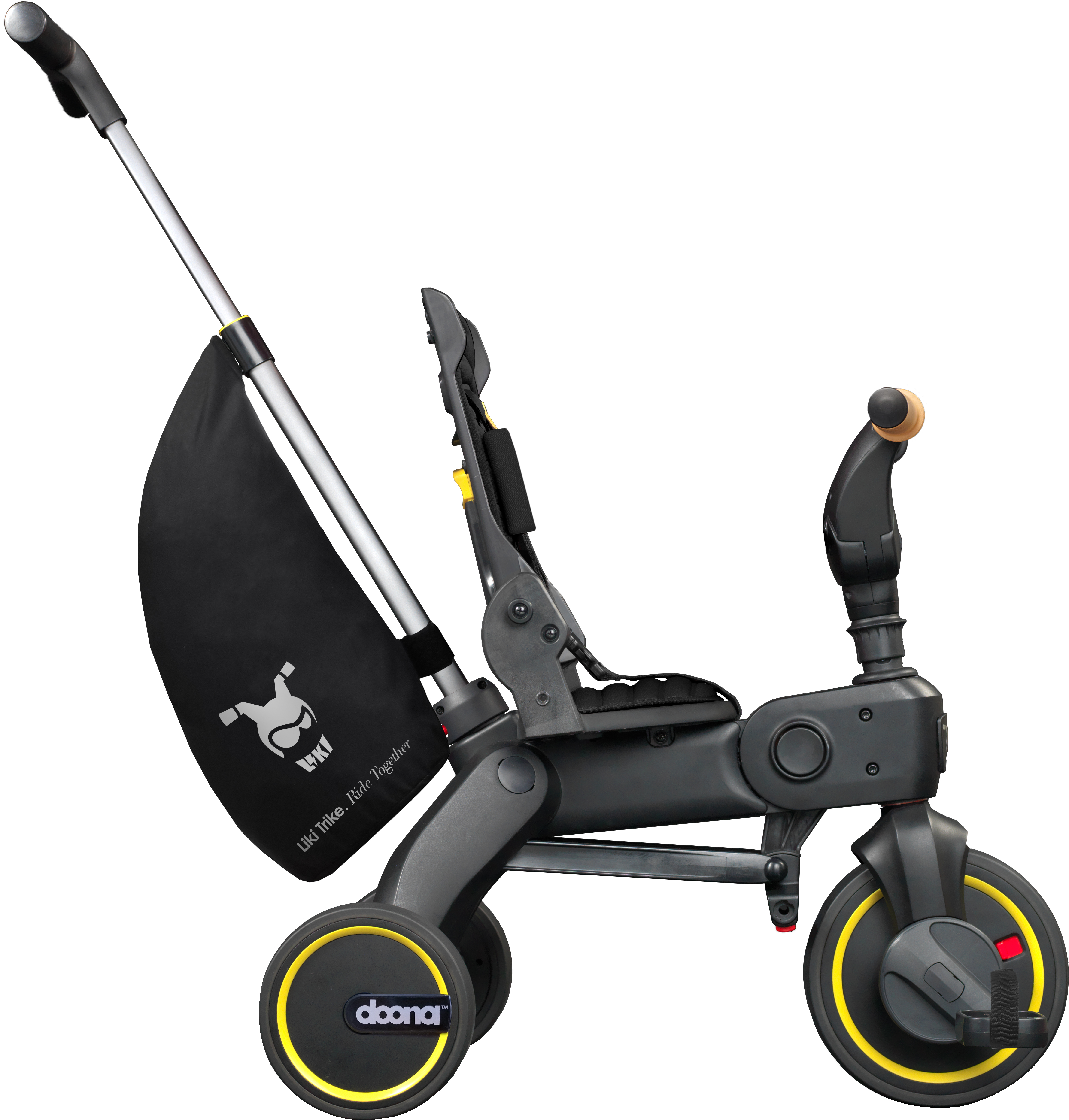 

Складной трехколесный велосипед Doona Liki Trike S5 Nitro Black (SP550-99-033-015)