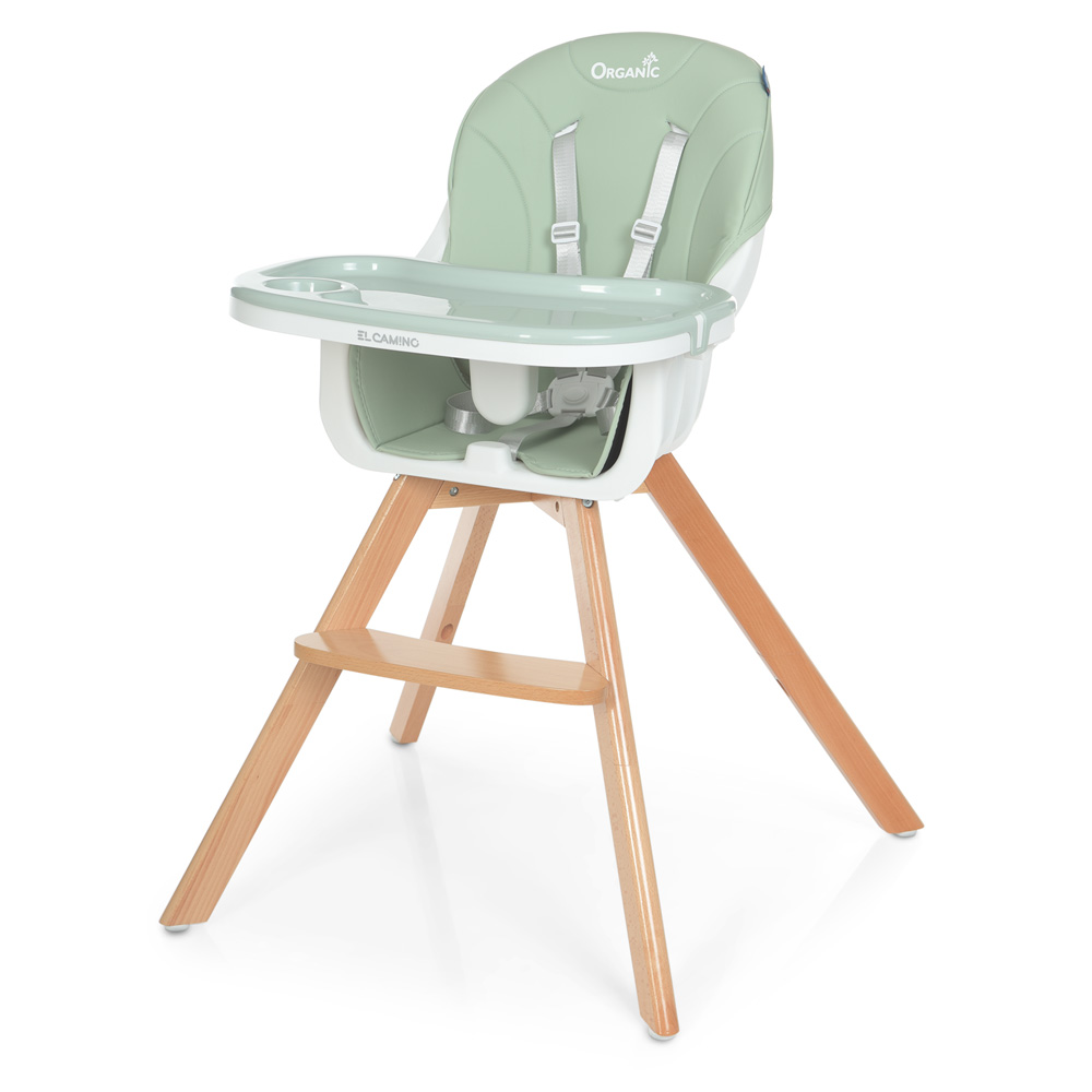 

Стульчик для кормления El Camino ME 1050 organic v.2 (mint)