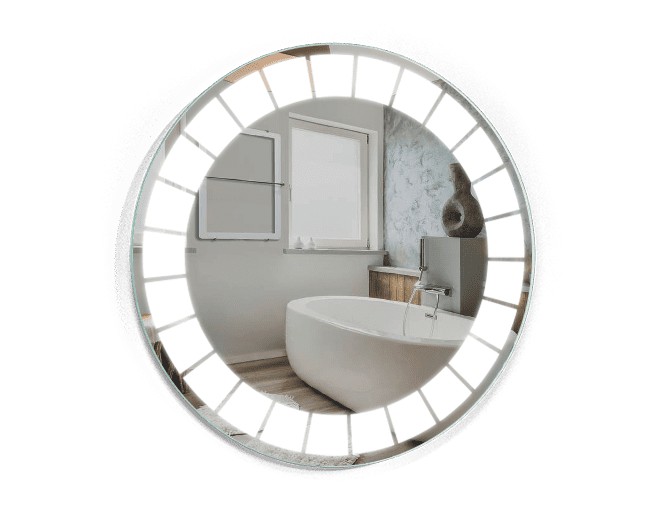 

Зеркало в ванную IP67 с подсветкой Smart Mirror сенсорное Siena SK 90х90 см влагостойкое