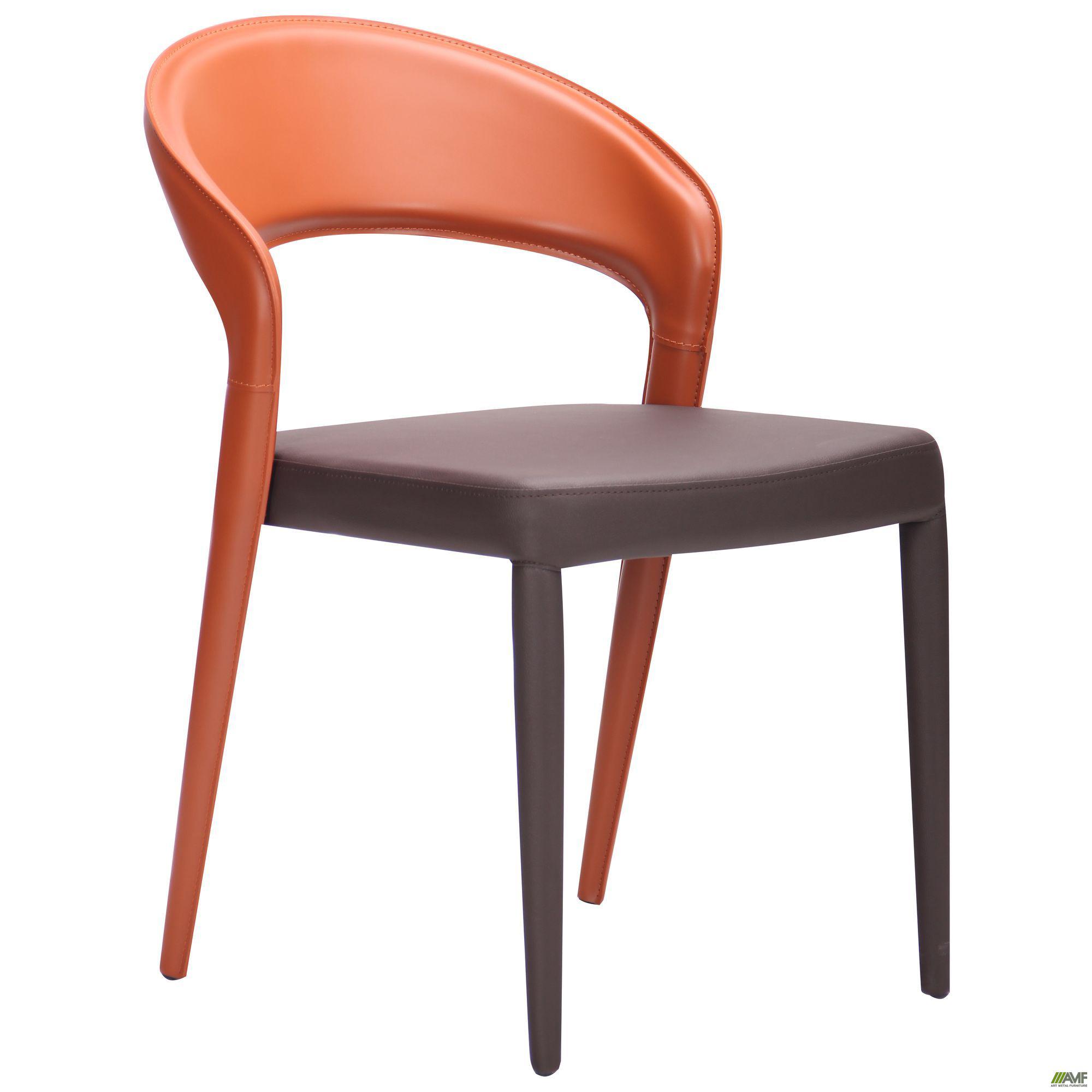 

Стул AMF Ottoman caramel leather/ PU spice 545649