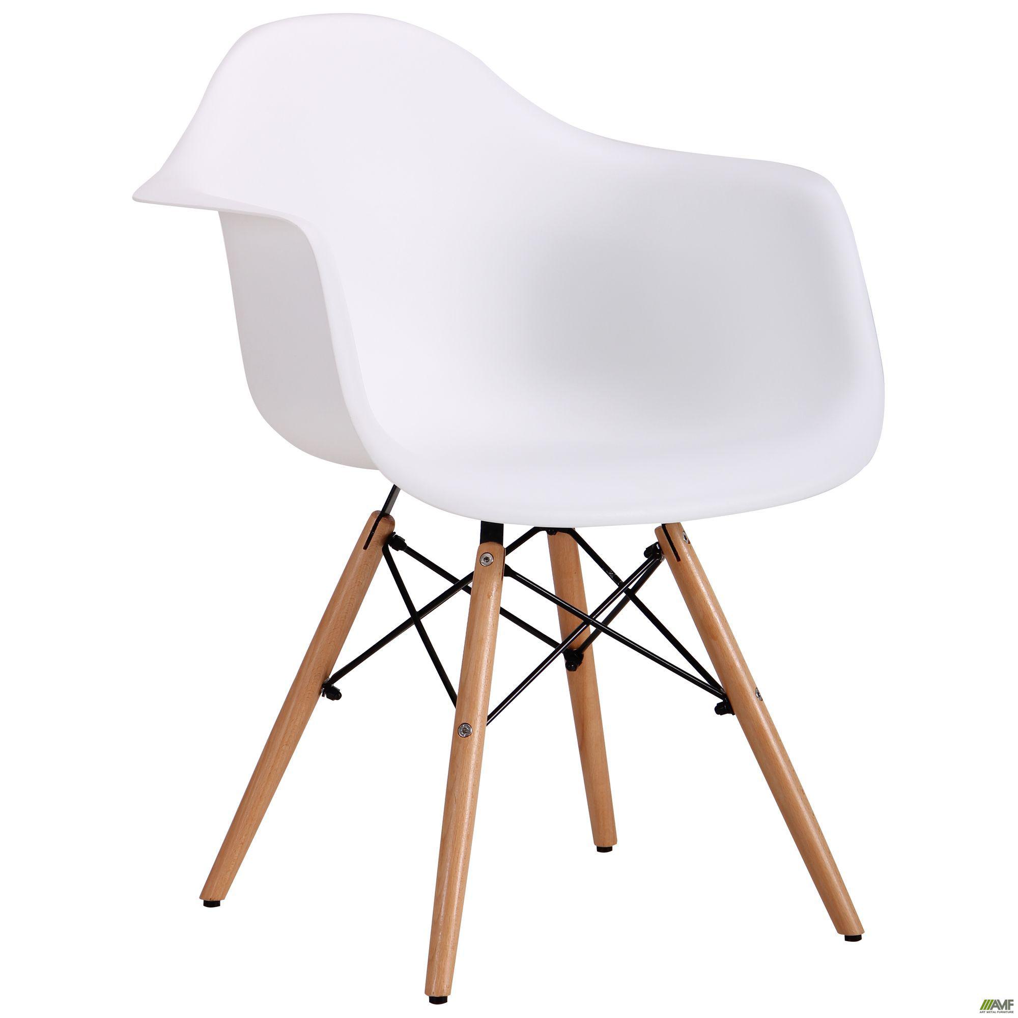 

Кресло AMF Salex PL Wood Белый 520664