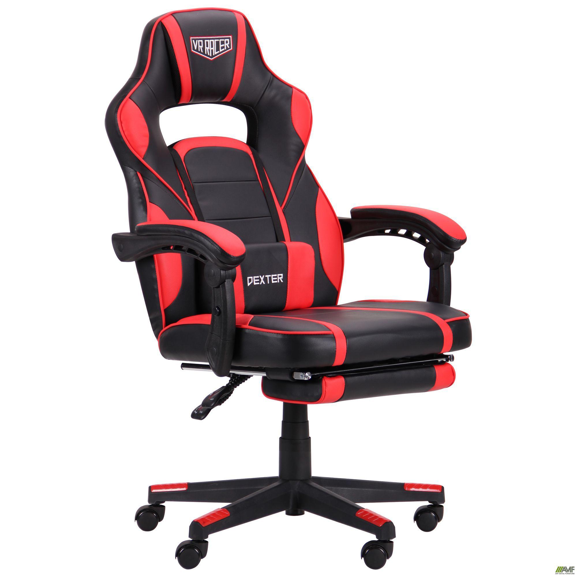 

Кресло AMF VR Racer Dexter Webster черный/красный 545086