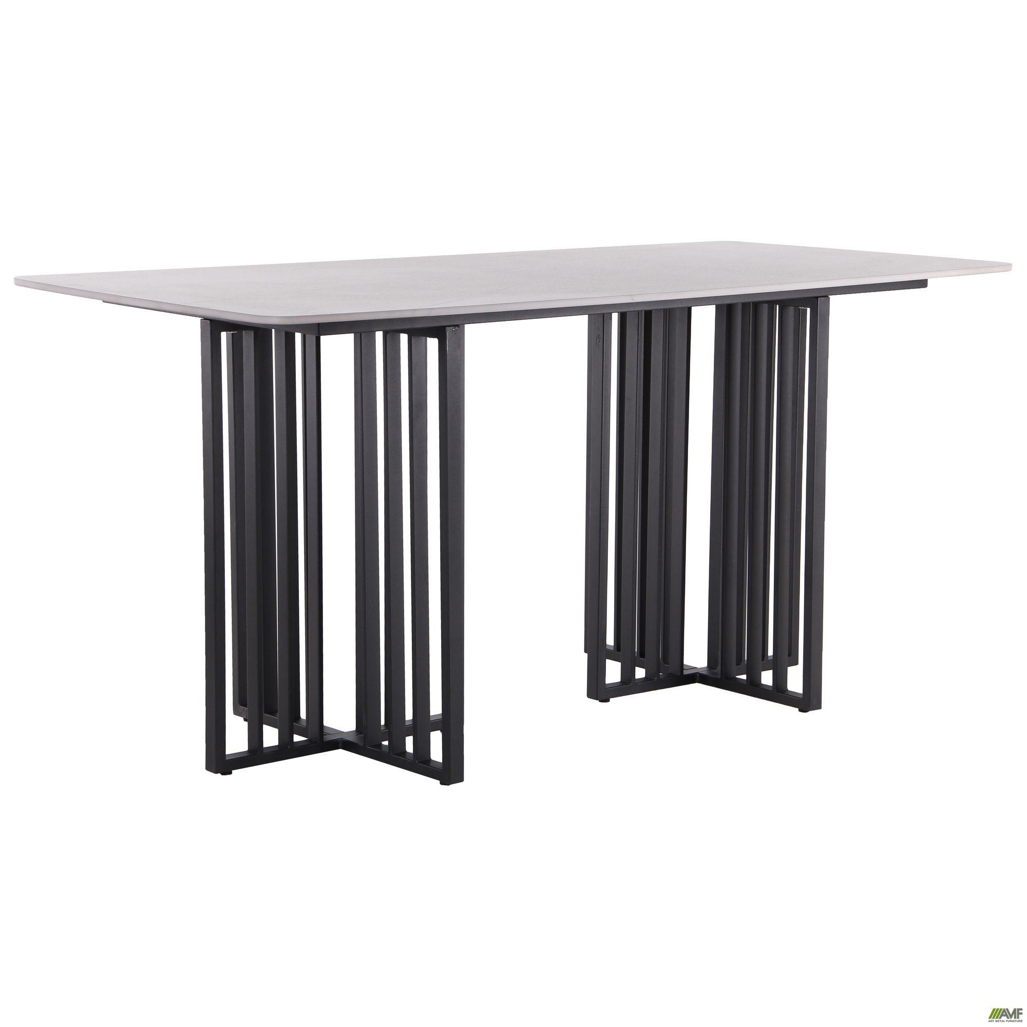 

Стол AMF обеденный Fellon black/ceramics Coastal gray 547057