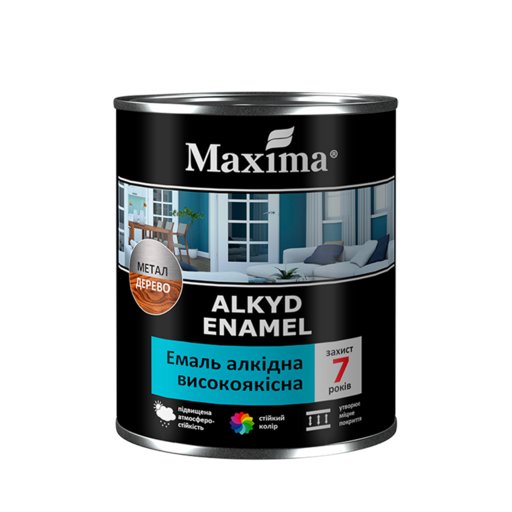 

Эмаль алкидна Maxima ореховая 2.3 кг (12040014)