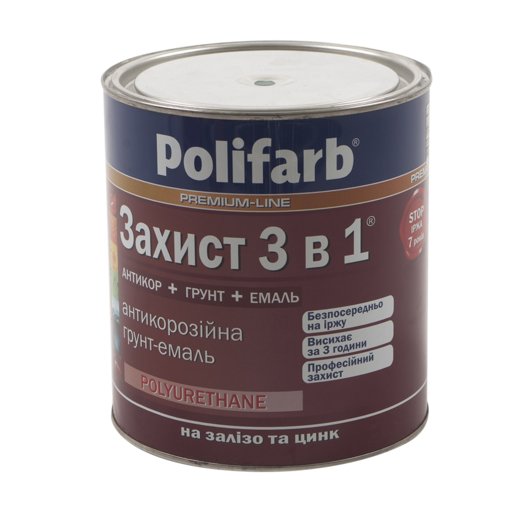 

Эмаль алкидная Polifarb морская зелень 2,7 кг (11475436)