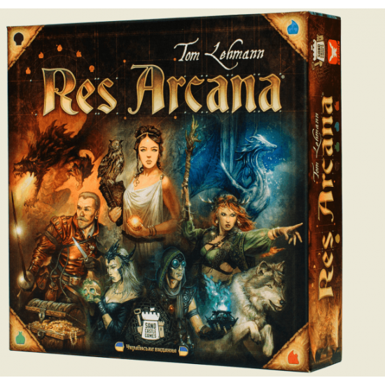 

Настільна гра Geekach Games Res Arcana УЦІНКА