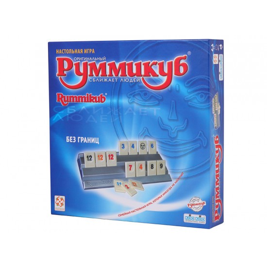 

Настільна гра Стиль жизни Руммікуб. Без кордонів RU