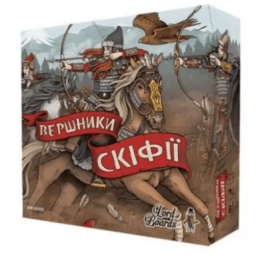 

Настільна гра Lord of board Вершники Скіфії (Raiders of Scythia) УЦІНКА