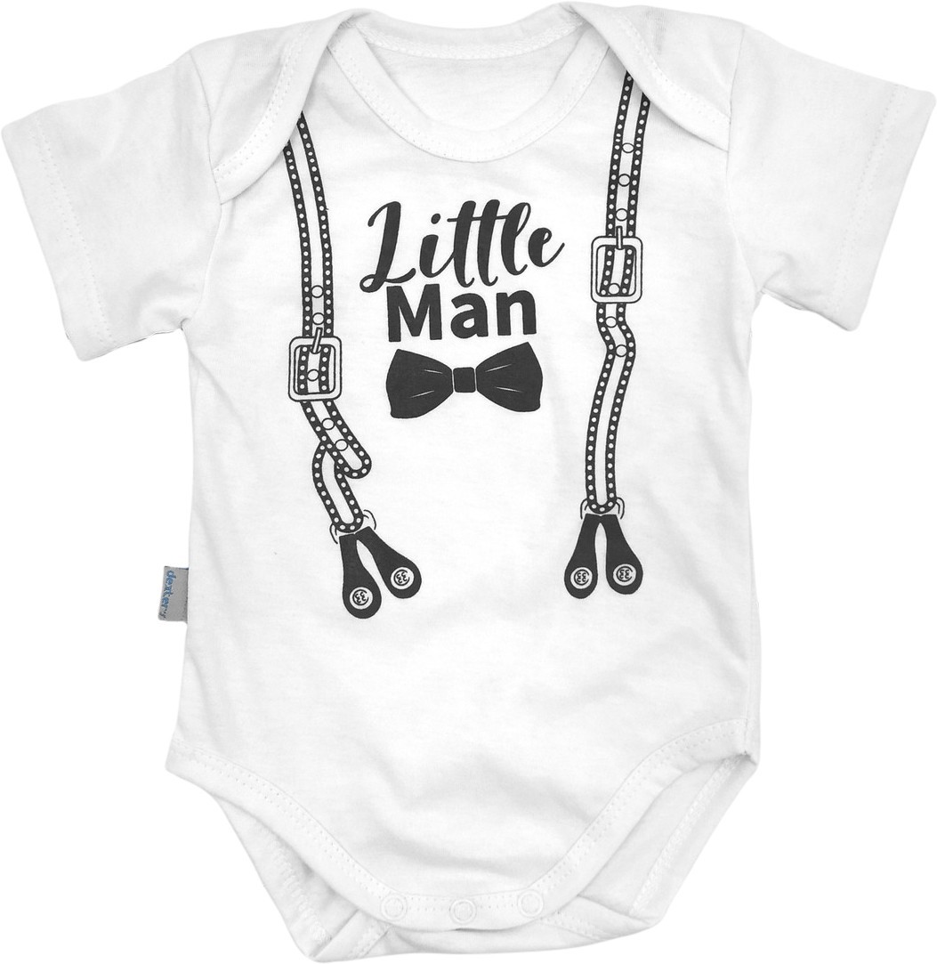 

Боди Dexters "Little Man" 62 см белый