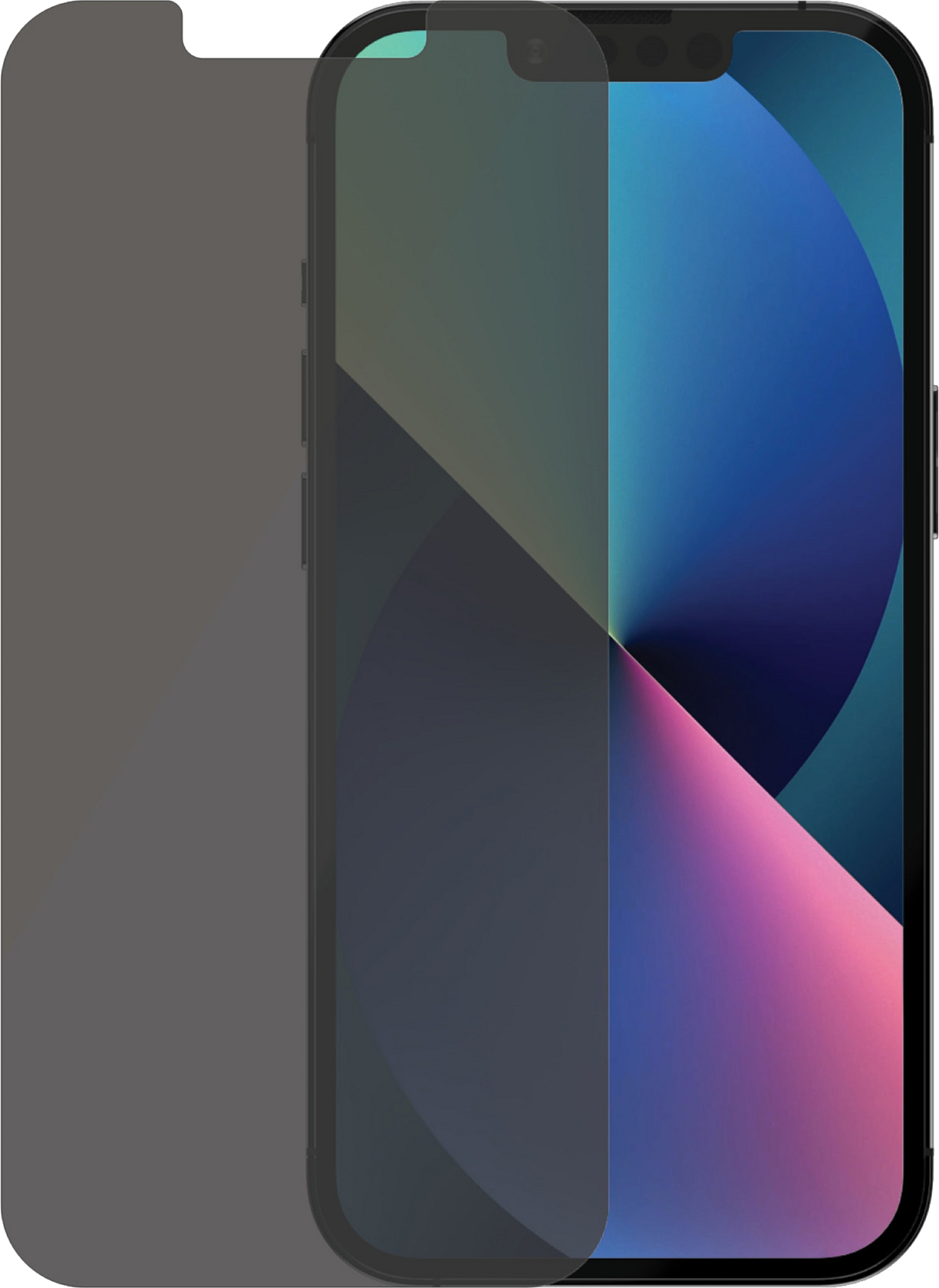 

Защитное стекло Panzer AntiBacterial Privacy для Apple iPhone 13/13 Pro