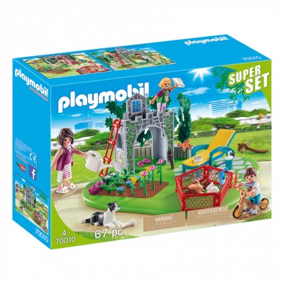 

Конструктор Playmobil Super Set Семейный дворик (6336462)