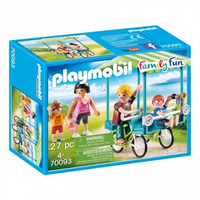 

Конструктор Playmobil Семейный трёхколёсный велосипед (6336644)